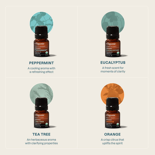 4-Piece Essential Oil Aromatherapy Set
