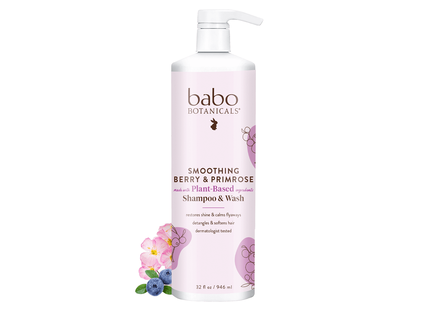 Smoothing Berry & Primrose Shampoo & Wash