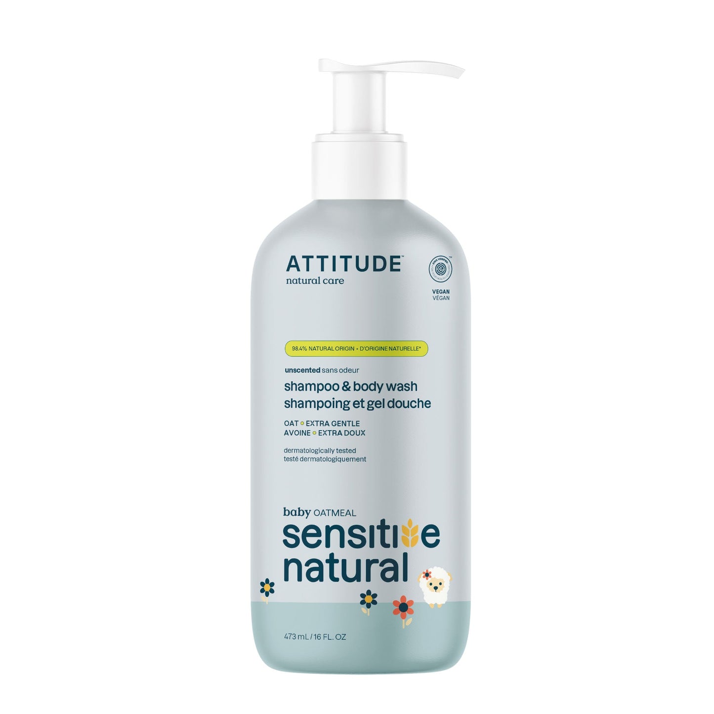 2-in-1 Baby Shampoo & Body Wash - Sensitive Skin