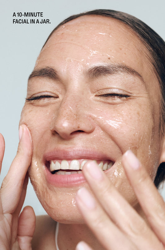 AHA Smoothing Facial Mask