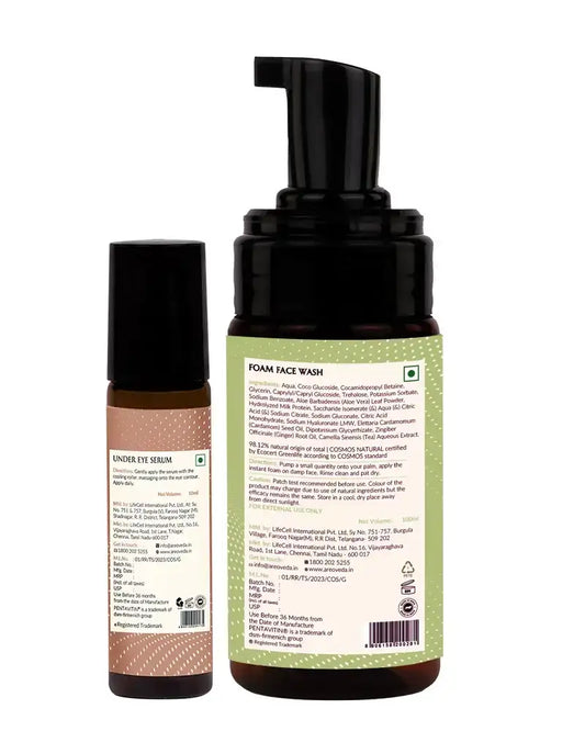 Face Wash and Eye Serum Duo