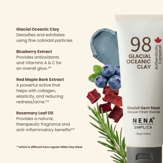 NENA X SIMPLICA Glacial Gem Mask
