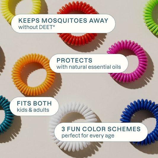 Mosquito Bundle - 3 Colors of 10-Pack Bracelets