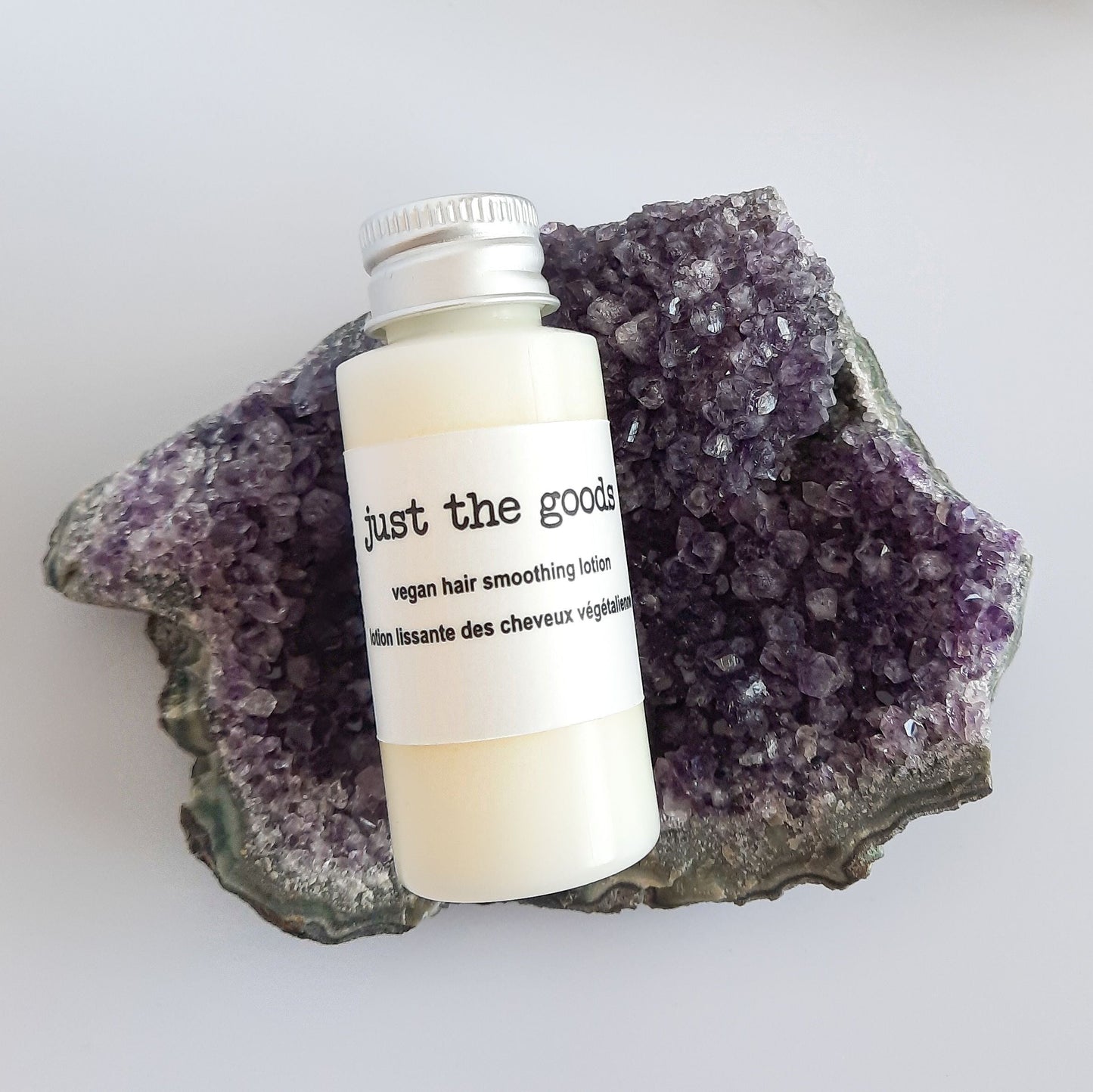 Just the Goods vegan hair smoothing lotion