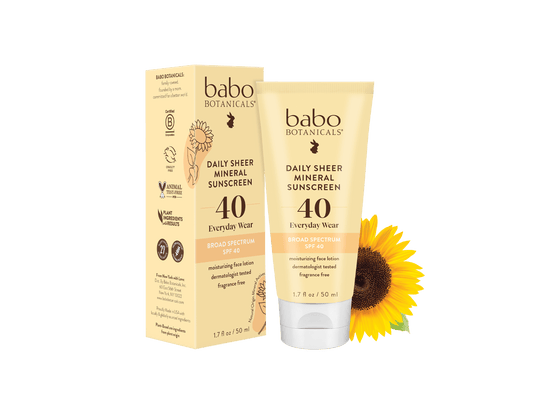 Daily Sheer Mineral Sunscreen Lotion SPF40