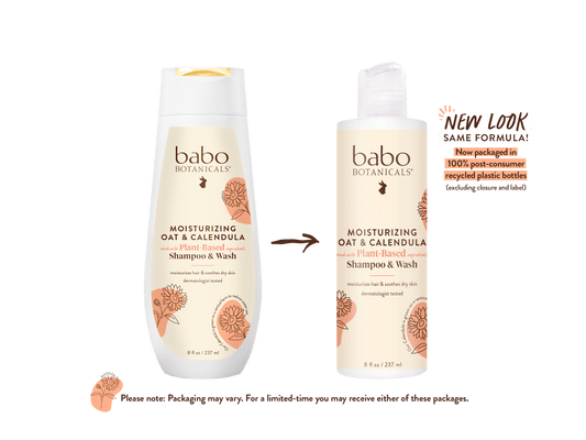 Moisturizing Oat & Calendula Shampoo & Wash Duo