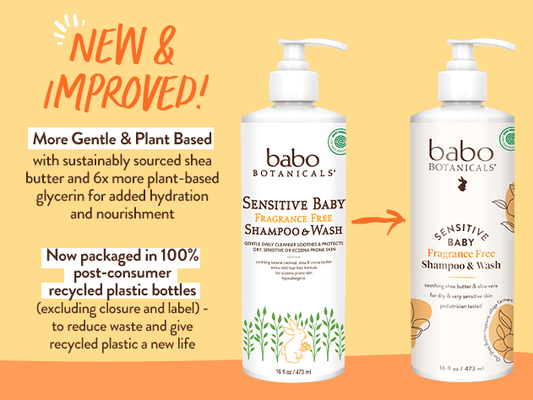 Sensitive Baby Shampoo & Wash Duo