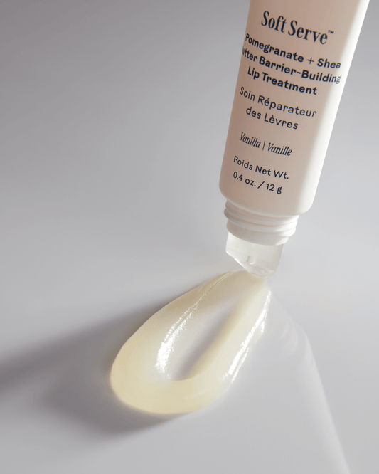 SoftServe Pomegranate + Shea Butter Barrier-Building Lip Treatment