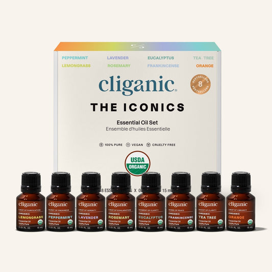 8-Piece Essential Oil Aromatherapy Set