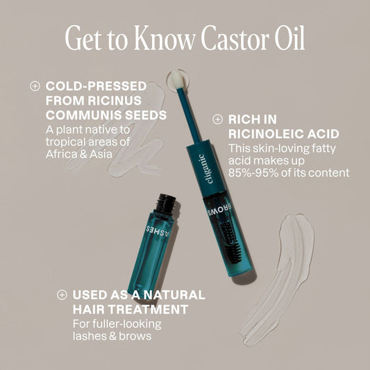 Organic Castor Oil Lash & Brow Wand