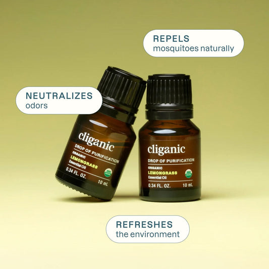 Organic Lemongrass Essential Oil