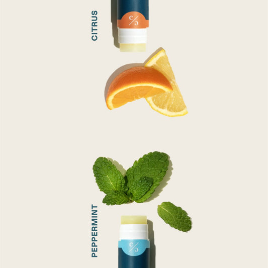 Organic Lip Balm Set - Cooling Citrus
