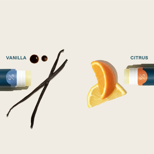 Organic Lip Balm Set - Orange Shake