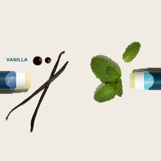 Organic Lip Balm Set - Sweet Mint
