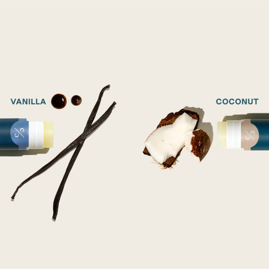 Organic Lip Balm Set - Tropical Twist