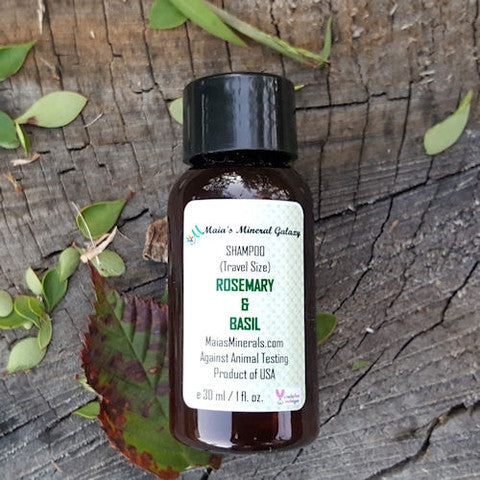 SHAMPOO - ROSEMARY & BASIL (Travel Size)