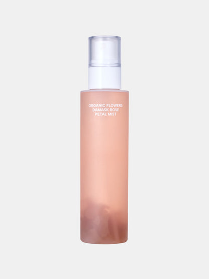 Organic Flowers Damask Rose Petal Mist