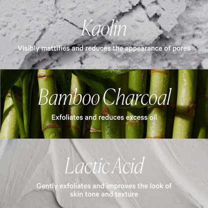 Plant Powderfoliant Renewing Charcoal Exfoliating Powder