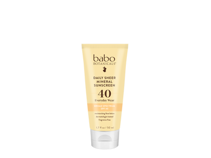 Daily Sheer Mineral Sunscreen Lotion SPF40