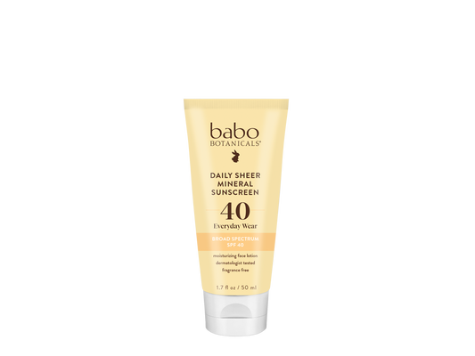 Daily Sheer Mineral Sunscreen Lotion SPF40