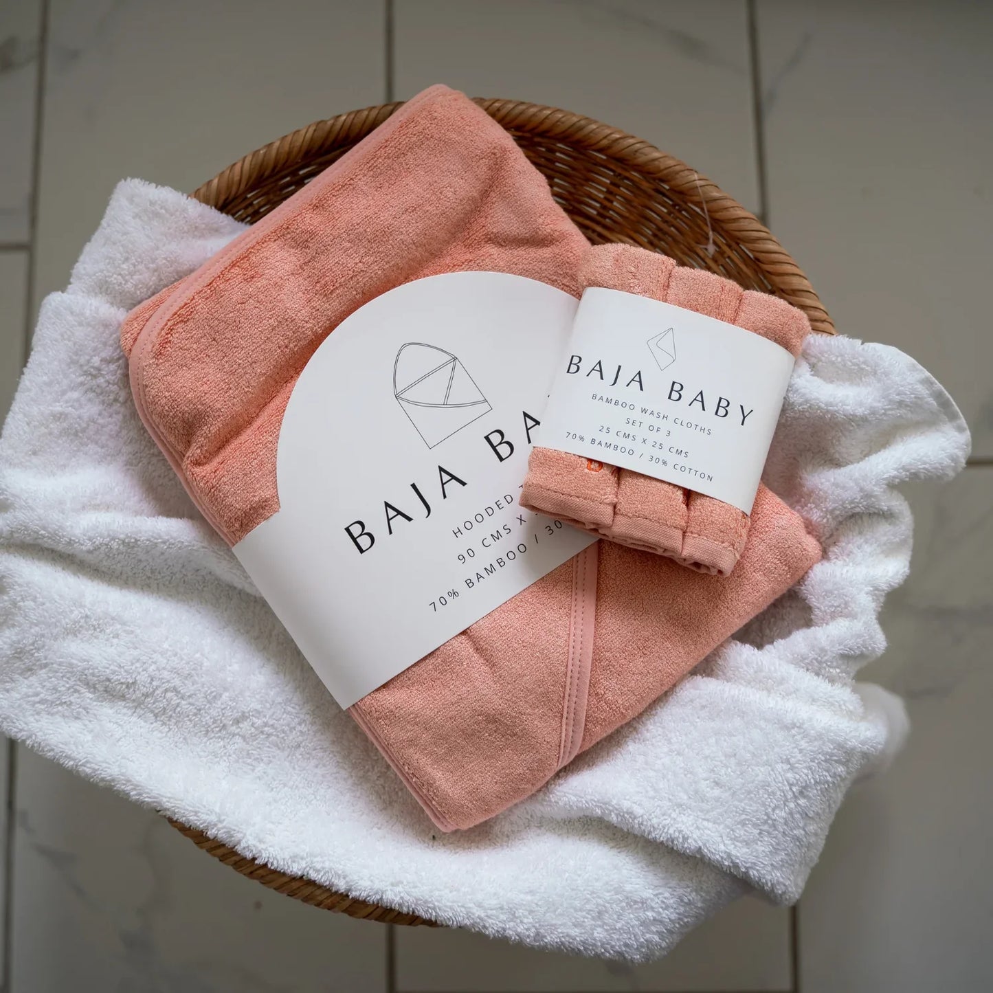 Bamboo/Cotton Hooded Towels