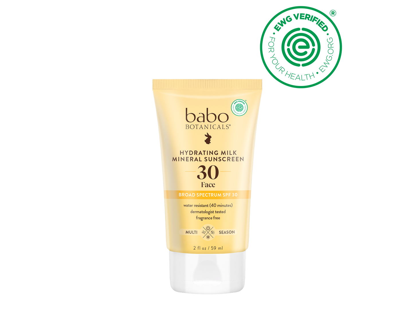 Hydrating Milk Mineral Face Sunscreen SPF30