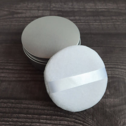 Empty Powder Cans and/or Powder Puffs (sold separately)