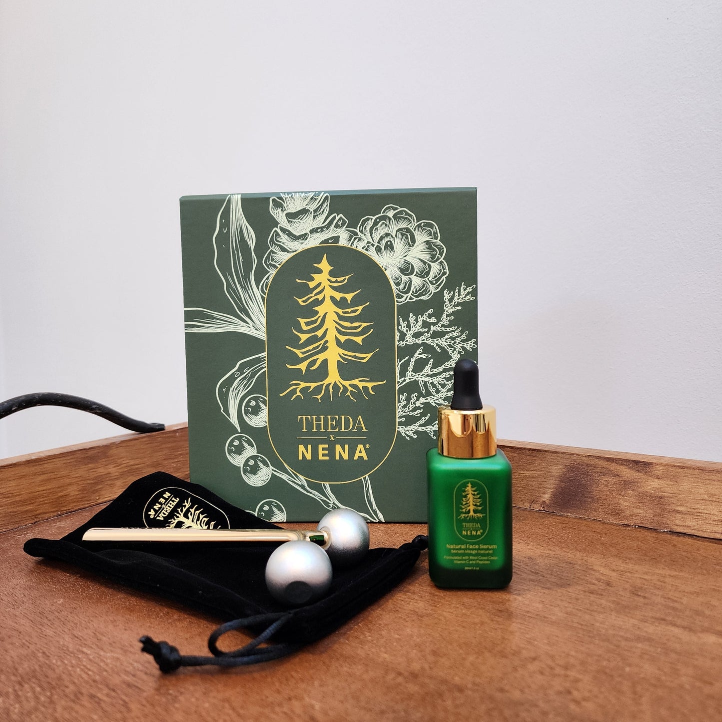 THEDA X NENA Natural Face Serum Set