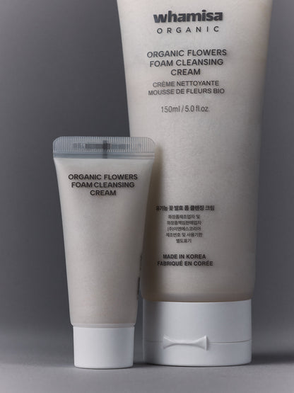 Organic Flowers Foam Cleansing Cream
