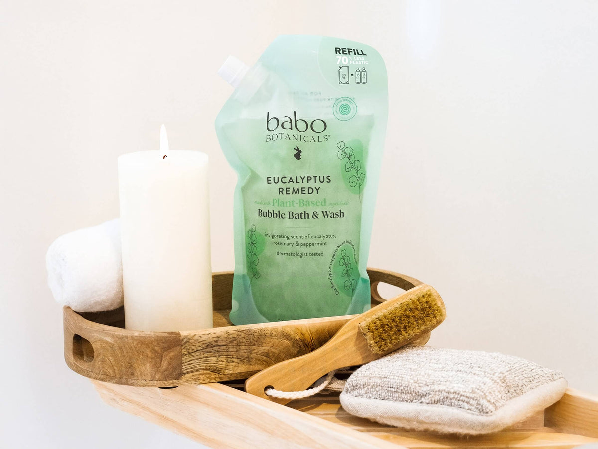 Eucalyptus Remedy Bubble Bath & Wash Refill Set