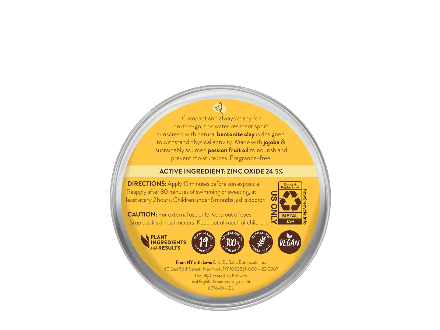 Swim & Sport Mineral Sunscreen Balm SPF50