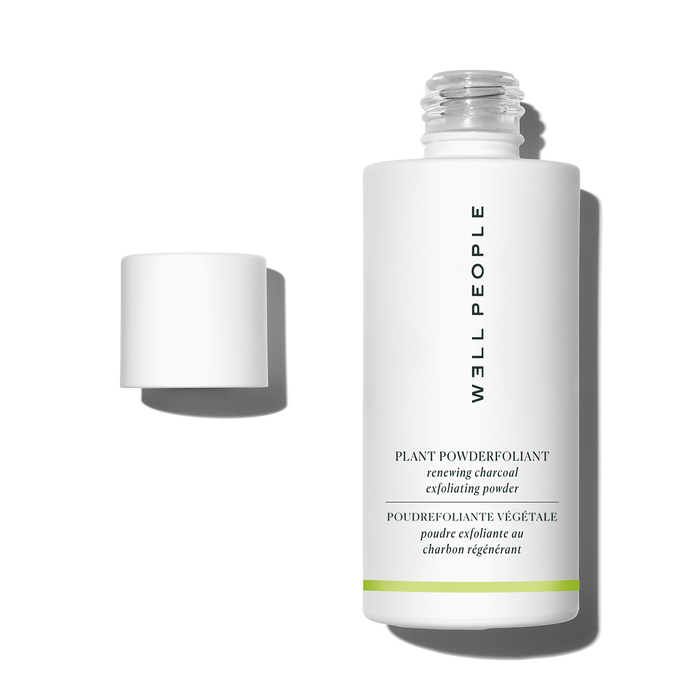 Plant Powderfoliant Renewing Charcoal Exfoliating Powder