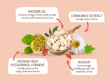 Defining Baobab & Rosehip Shampoo Bar