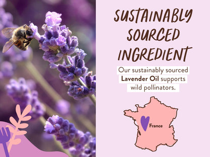 Calming Lavender Bubble Bath & Body Wash Refill Set
