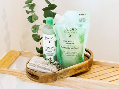 Eucalyptus Remedy Bubble Bath & Wash Refill Set