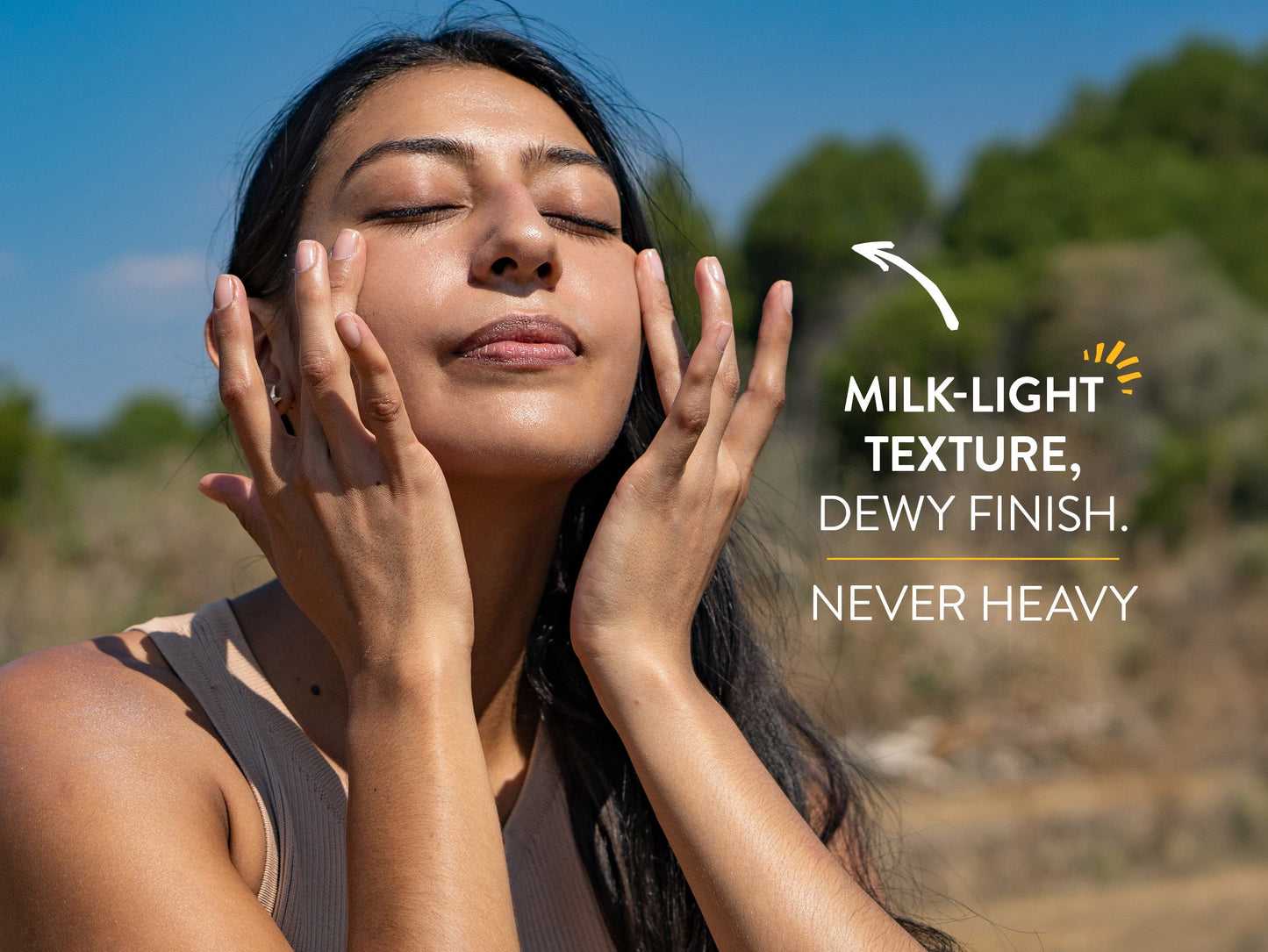Hydrating Milk Mineral Face Sunscreen SPF30