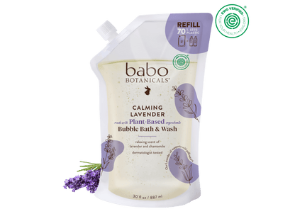 Calming Lavender Bubble Bath & Wash