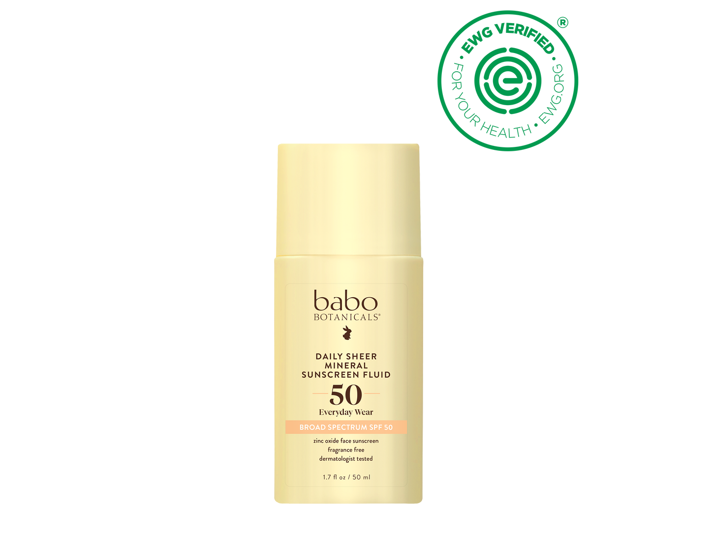 Daily Sheer Mineral Sunscreen Fluid SPF50