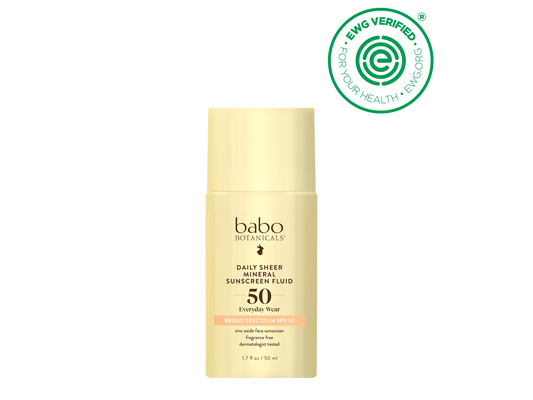 Daily Sheer Mineral Sunscreen Fluid SPF50