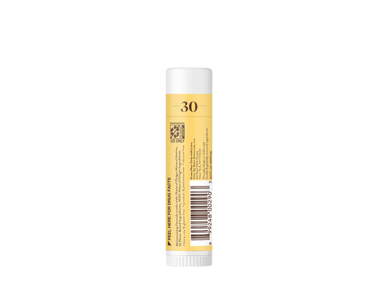 Sheer Zinc Mineral Sunscreen Stick SPF30