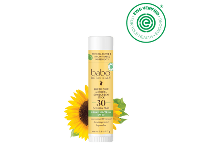 Sheer Zinc Mineral Sunscreen Stick SPF30