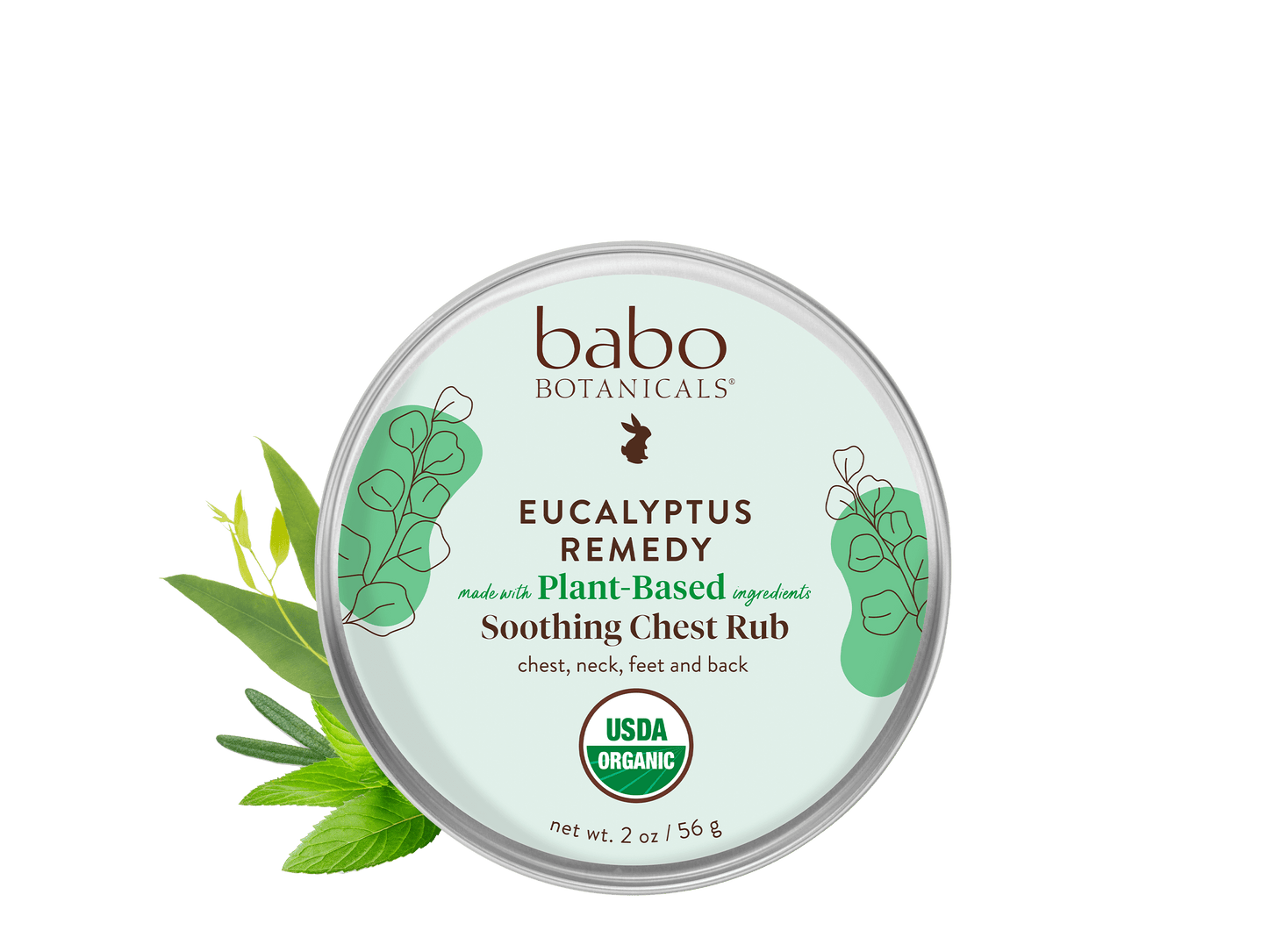 Eucalyptus Remedy Organic Soothing Chest Rub