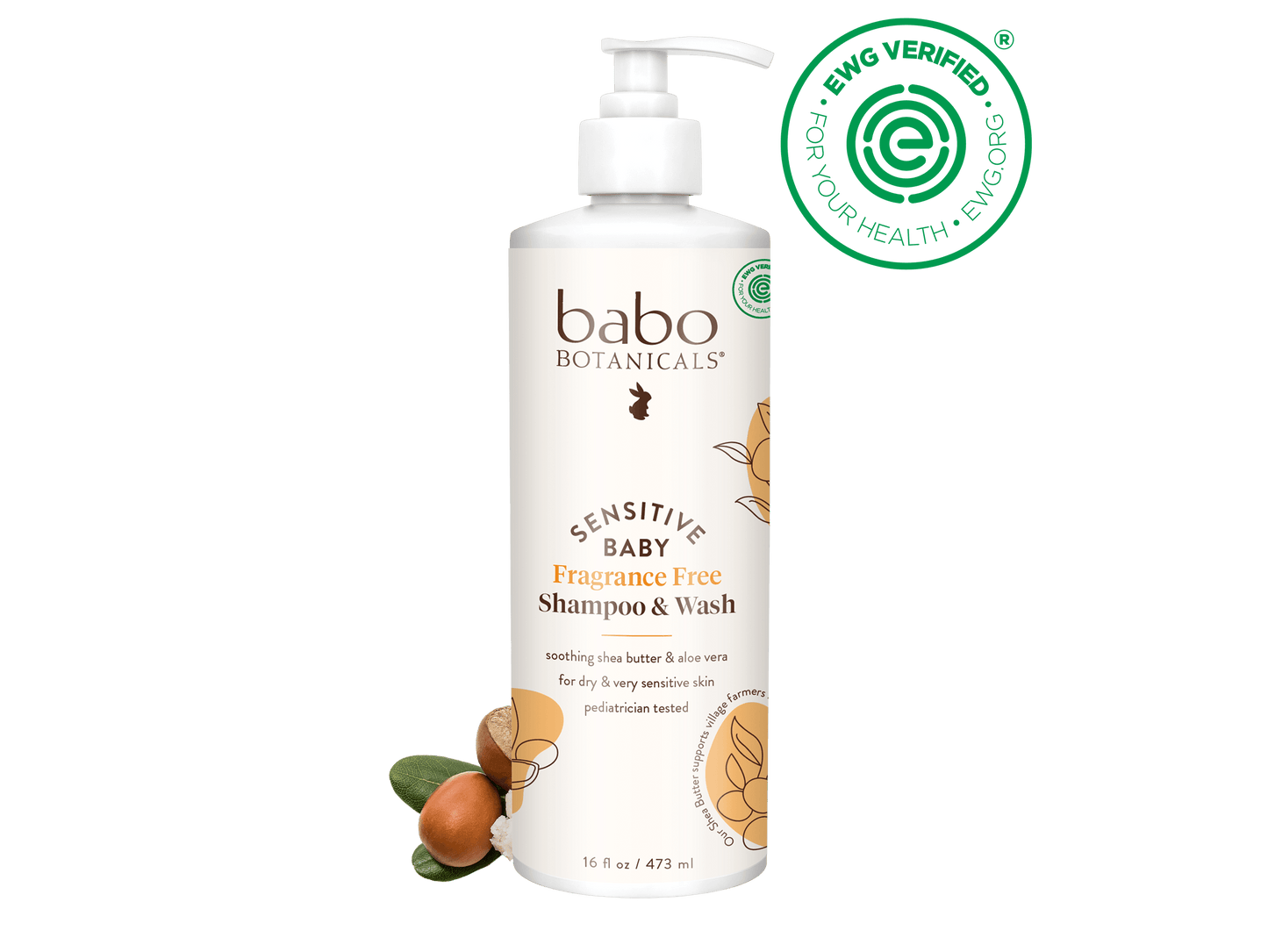 Sensitive Baby Shampoo & Wash