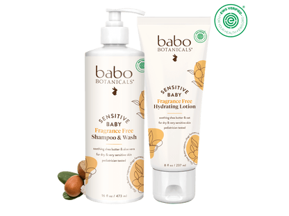 Sensitive Baby Shampoo & Lotion Set