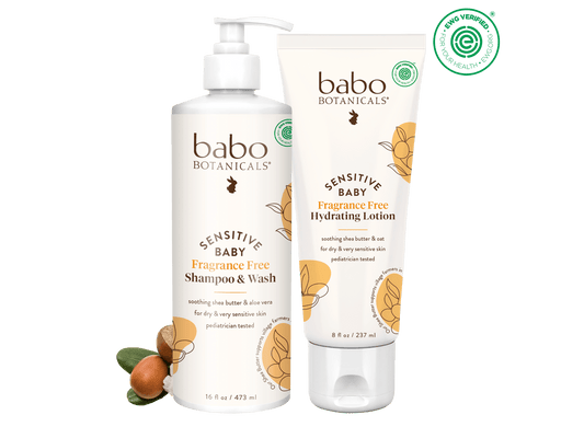Sensitive Baby Shampoo & Lotion Set