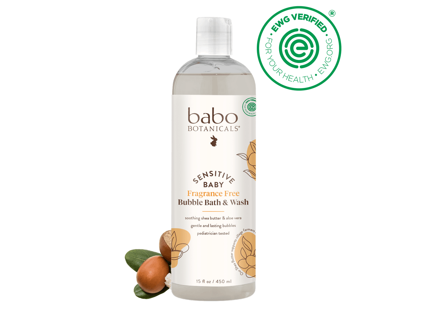Sensitive Baby Bubble Bath & Wash