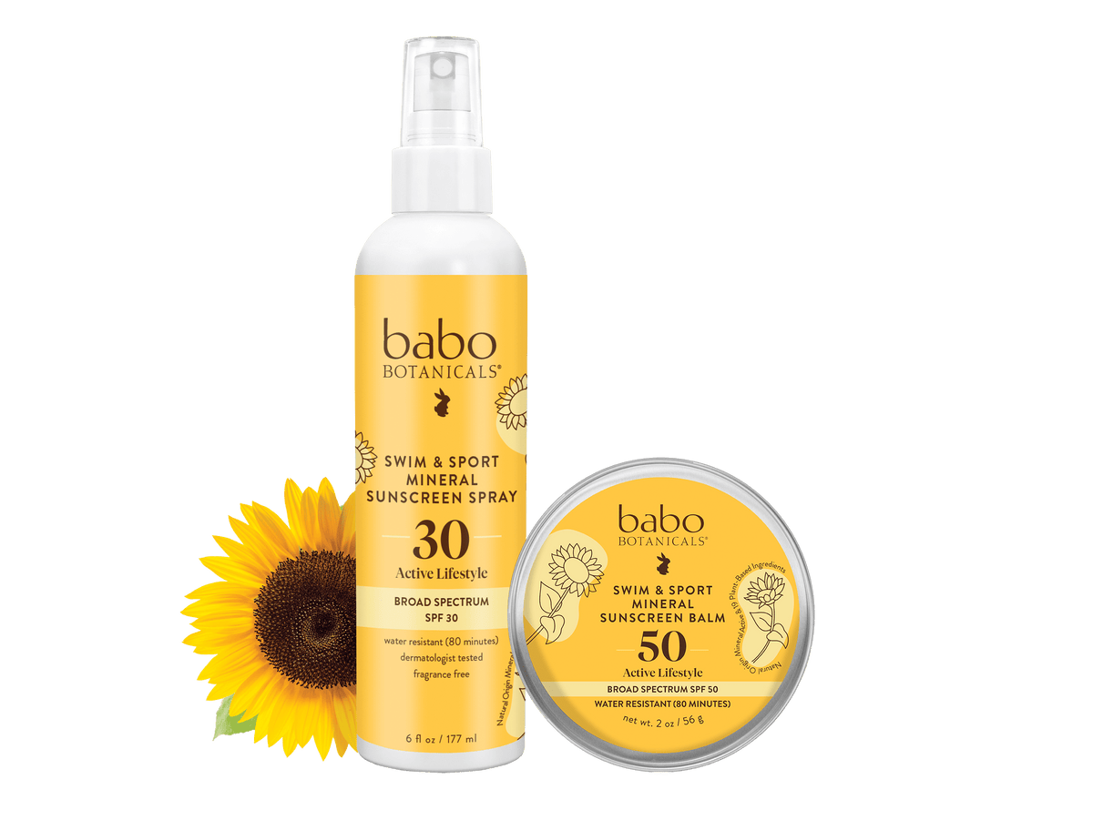 Swim & Sport Mineral Sunscreen Set