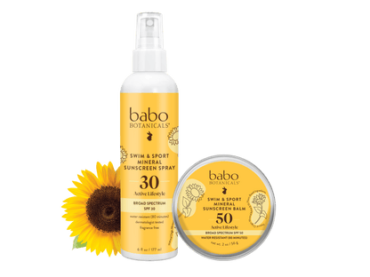 Swim & Sport Mineral Sunscreen Set