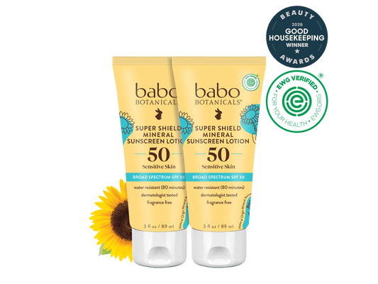 Super Shield Mineral Sunscreen Lotion SPF50 Duo