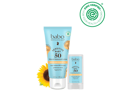 Sensitive Baby Mineral Sunscreen SPF50 Set